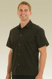 BLACK COOK SHIRT by Chef Works, Style: KCBL